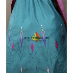 Cosrea Disney Inspired Frozen Elsa Coronation Embroidered Cosplay Costume