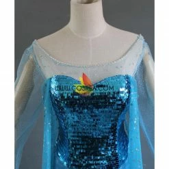 Cosrea Frozen Elsa Royal Blue Sequin Fabric Cosplay Costume Disney Inspired 9 Cosrea Frozen Elsa Royal Blue Sequin Fabric Cosplay Costume Disney Inspired