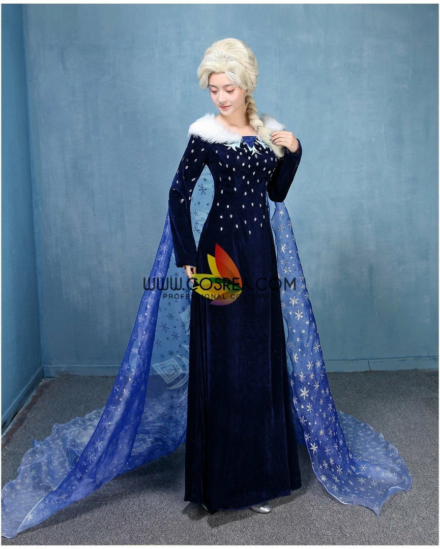 Cosrea Frozen Elsa's Olaf Frozen Adventure Cosplay Costume 8 Cosrea Frozen Elsa's Olaf Frozen Adventure Cosplay Costume