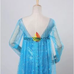 Cosrea Disney Inspired Frozen Elsa Sequin Fabric Cosplay Costume 15 Cosrea Disney Inspired Frozen Elsa Sequin Fabric Cosplay Costume