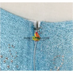 Cosrea Frozen Elsa With Glittered Sleeves And Frostflake Cape Cosplay Costume Disney Inspired 34 Cosrea Frozen Elsa With Glittered Sleeves And Frostflake Cape Cosplay Costume Disney Inspired
