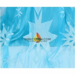 Cosrea Frozen Elsa With Glittered Sleeves And Frostflake Cape Cosplay Costume Disney Inspired 37 Cosrea Frozen Elsa With Glittered Sleeves And Frostflake Cape Cosplay Costume Disney Inspired