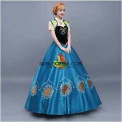 Cosrea Frozen Fever Anna Embroidered Cosplay Costume 17 Cosrea Frozen Fever Anna Embroidered Cosplay Costume