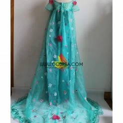Cosrea Frozen Fever Elsa Embroidered Cosplay Costume Disney Inspired