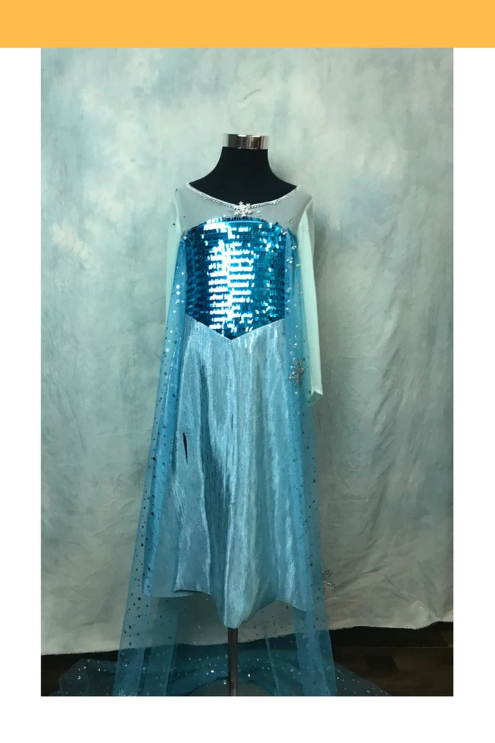 Cosrea Disney Inspired Girls Size Frozen Elsa Ice Queen Cosplay Costume 3 Cosrea Disney Inspired Girls Size Frozen Elsa Ice Queen Cosplay Costume