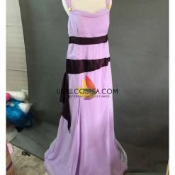 Cosrea Hercules Megara Lilac Purple Chiffon Satin Cosplay Costume Disney Inspired 7 Cosrea Hercules Megara Lilac Purple Chiffon Satin Cosplay Costume Disney Inspired