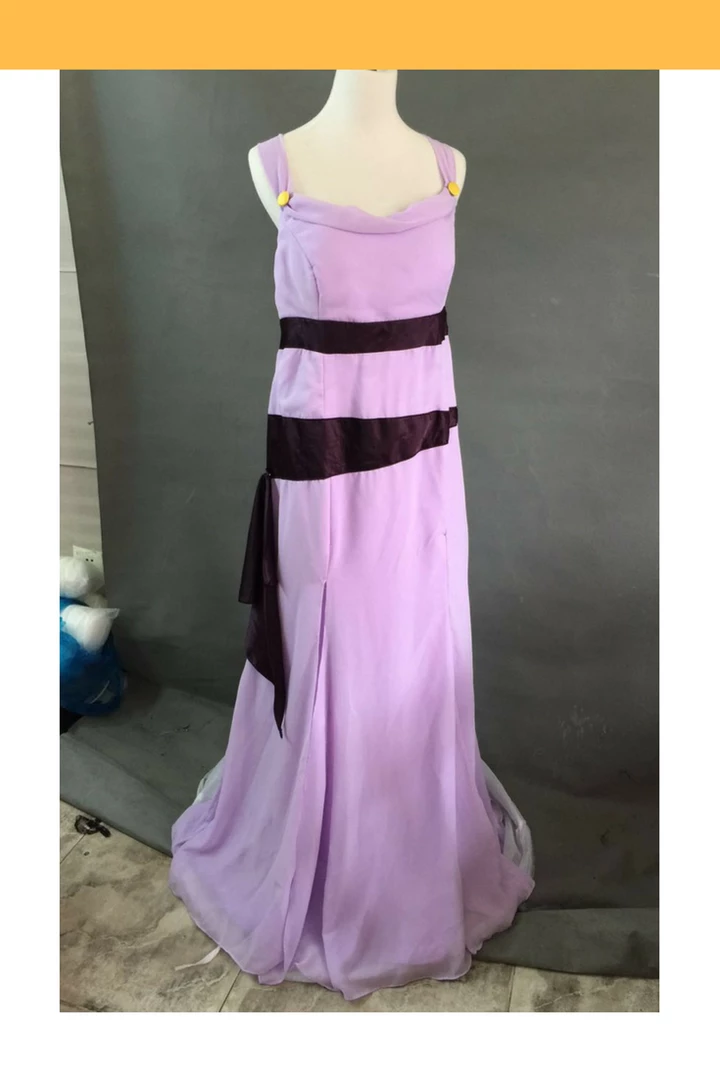 Cosrea Hercules Megara Lilac Purple Chiffon Satin Cosplay Costume Disney Inspired 3 Cosrea Hercules Megara Lilac Purple Chiffon Satin Cosplay Costume Disney Inspired