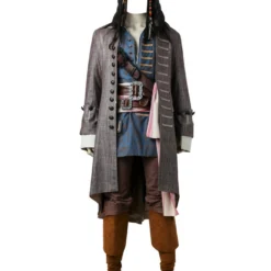 Cosrea Captain Jack Sparrow Pirates Of Caribbean Deadman Tell No Tales Cosplay Costume