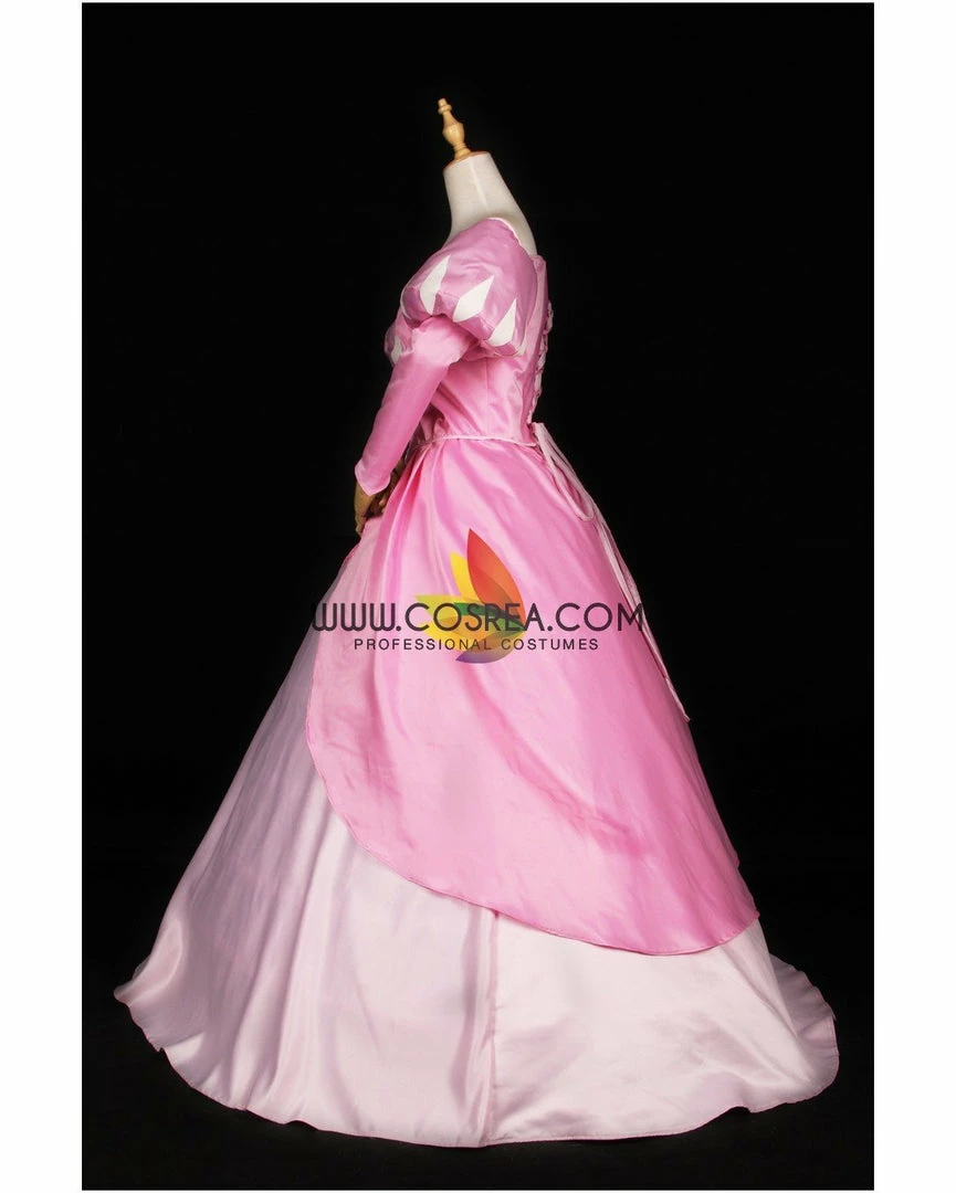 Cosrea Disney Inspired Little Mermaid Ariel Classic Blush Pink Satin Cosplay Costume 5 Cosrea Disney Inspired Little Mermaid Ariel Classic Blush Pink Satin Cosplay Costume