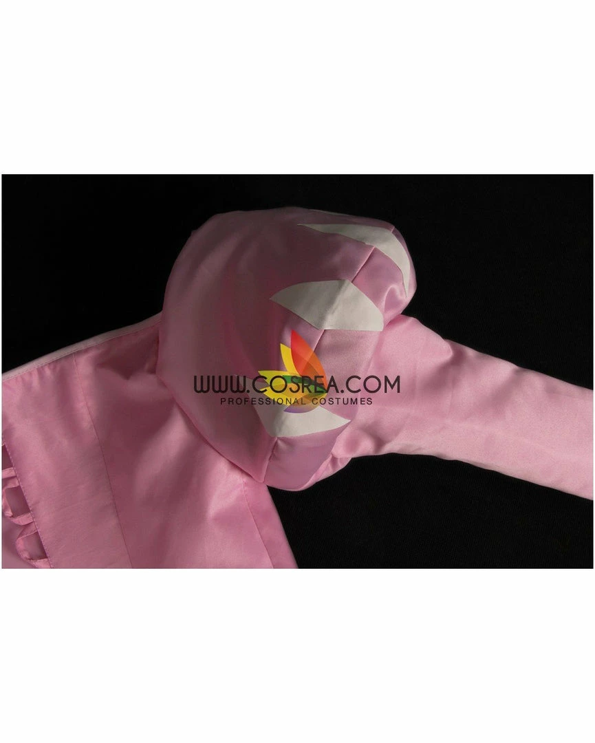 Cosrea Disney Inspired Little Mermaid Ariel Classic Blush Pink Satin Cosplay Costume 9 Cosrea Disney Inspired Little Mermaid Ariel Classic Blush Pink Satin Cosplay Costume