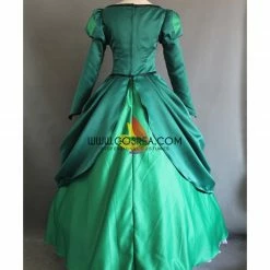 Cosrea Little Mermaid Ariel Classic Green Satin Cosplay Costume Disney Inspired 9 Cosrea Little Mermaid Ariel Classic Green Satin Cosplay Costume Disney Inspired
