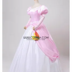 Cosrea Little Mermaid Ariel Classic Pink With Chiffon Sleeves Cosplay Costume