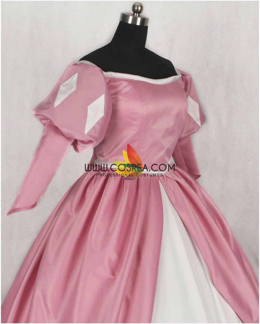 Cosrea Little Mermaid Ariel Classic Rose Pink Satin Cosplay Costume Disney Inspired 8 Cosrea Little Mermaid Ariel Classic Rose Pink Satin Cosplay Costume Disney Inspired