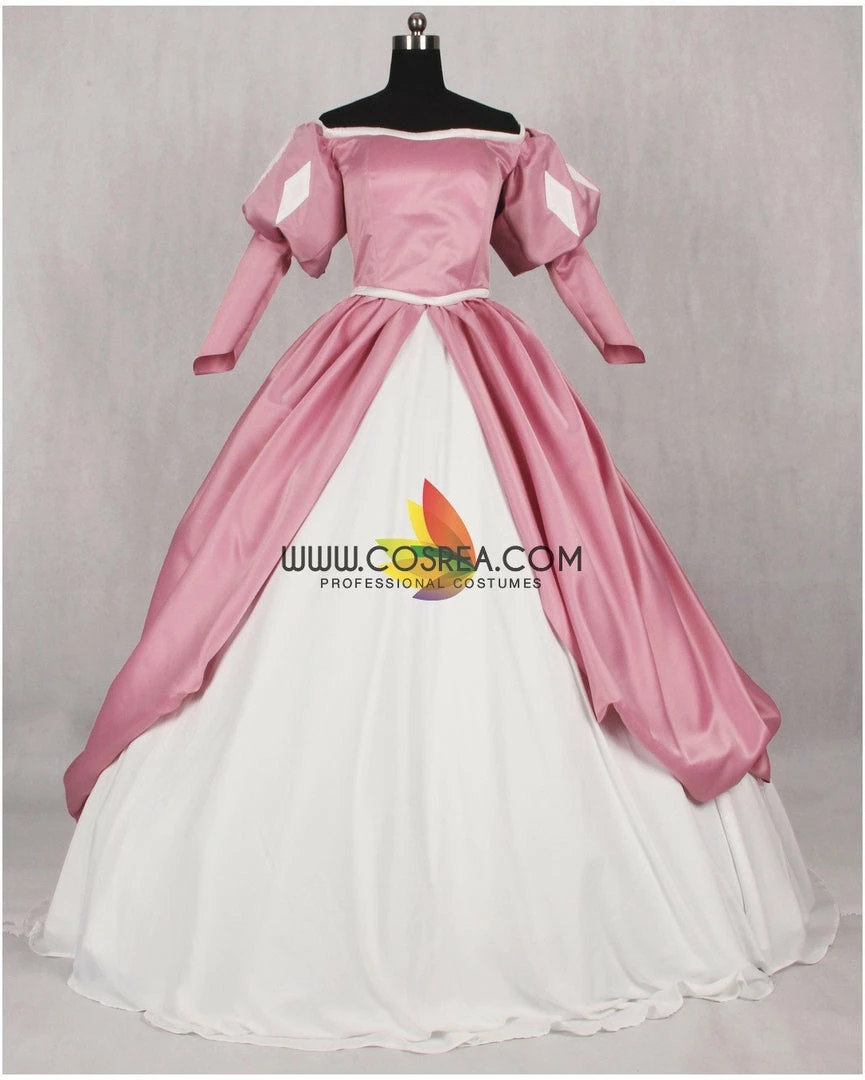 Cosrea Little Mermaid Ariel Classic Rose Pink Satin Cosplay Costume Disney Inspired 5 Cosrea Little Mermaid Ariel Classic Rose Pink Satin Cosplay Costume Disney Inspired