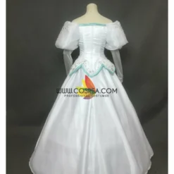 Cosrea Little Mermaid Ariel Embroidered Wedding Dress Cosplay Costume