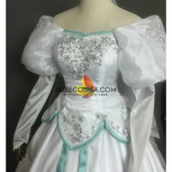Cosrea Little Mermaid Ariel Embroidered Wedding Dress Cosplay Costume