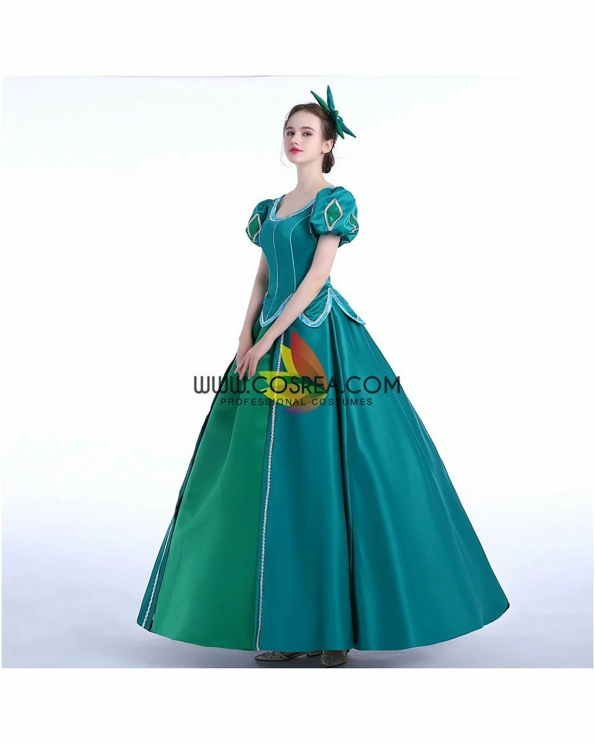 Cosrea Little Mermaid Ariel Emerald Green Cosplay Costume 7 Cosrea Little Mermaid Ariel Emerald Green Cosplay Costume