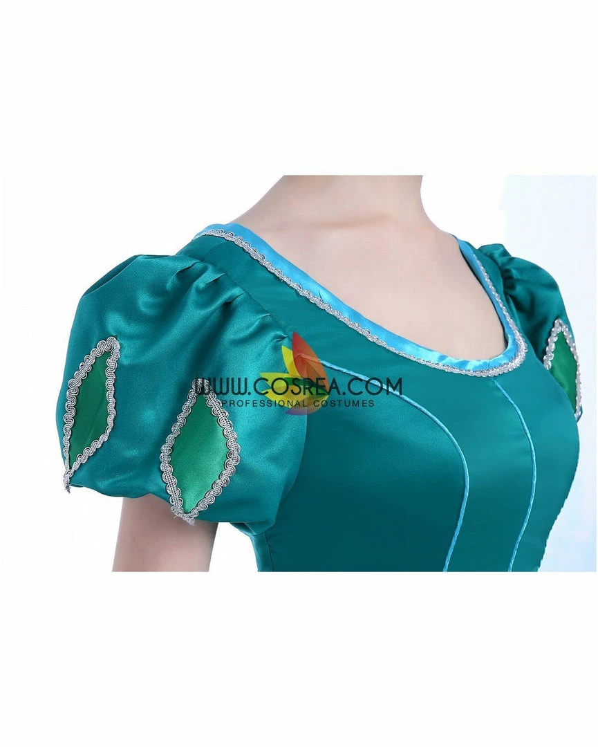 Cosrea Little Mermaid Ariel Emerald Green Cosplay Costume 12 Cosrea Little Mermaid Ariel Emerald Green Cosplay Costume