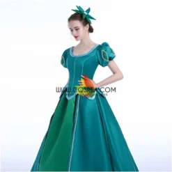 Cosrea Little Mermaid Ariel Emerald Green Cosplay Costume 18 Cosrea Little Mermaid Ariel Emerald Green Cosplay Costume