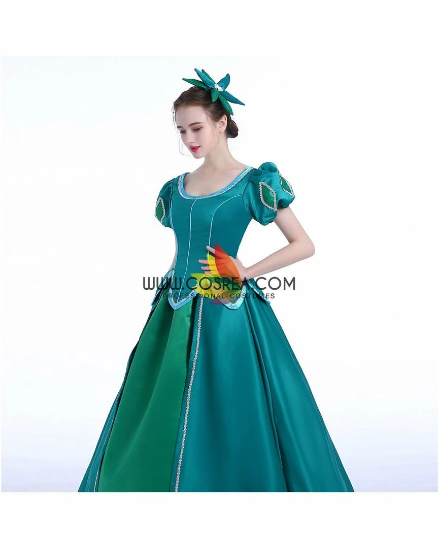 Cosrea Little Mermaid Ariel Emerald Green Cosplay Costume 8 Cosrea Little Mermaid Ariel Emerald Green Cosplay Costume