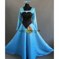 Cosrea Disney Inspired Little Mermaid Ariel Kiss The Girl Satin Cosplay Costume