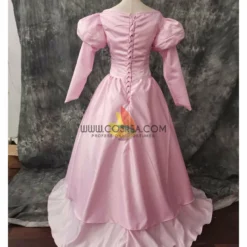 Cosrea Little Mermaid Ariel Light Pink Satin Cosplay Costume 9 Cosrea Little Mermaid Ariel Light Pink Satin Cosplay Costume