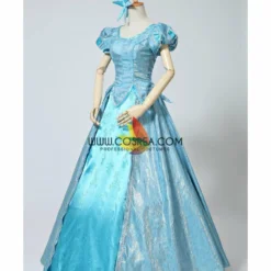 Cosrea Little Mermaid Ariel Park Inspired Brocade Satin Cosplay Costume Disney Inspired