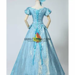 Cosrea Little Mermaid Ariel Park Inspired Brocade Satin Cosplay Costume Disney Inspired