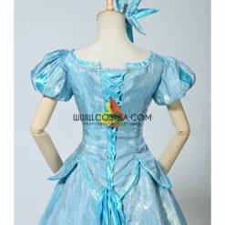 Cosrea Little Mermaid Ariel Park Inspired Brocade Satin Cosplay Costume Disney Inspired