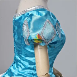 Cosrea Little Mermaid Ariel Turquoise Brocade Cosplay Costume Disney Inspired 15 Cosrea Little Mermaid Ariel Turquoise Brocade Cosplay Costume Disney Inspired
