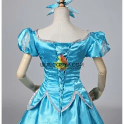 Cosrea Little Mermaid Ariel Turquoise Brocade Cosplay Costume Disney Inspired 17 Cosrea Little Mermaid Ariel Turquoise Brocade Cosplay Costume Disney Inspired