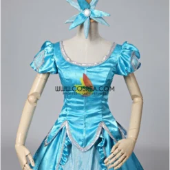 Cosrea Little Mermaid Ariel Turquoise Brocade Cosplay Costume Disney Inspired 16 Cosrea Little Mermaid Ariel Turquoise Brocade Cosplay Costume Disney Inspired