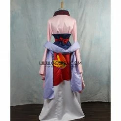 Cosrea Disney Inspired Mulan Satin Cosplay Costume