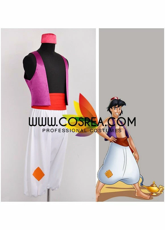 Cosrea Aladdin Cosplay Costume Disney Inspired 8 Cosrea Aladdin Cosplay Costume Disney Inspired