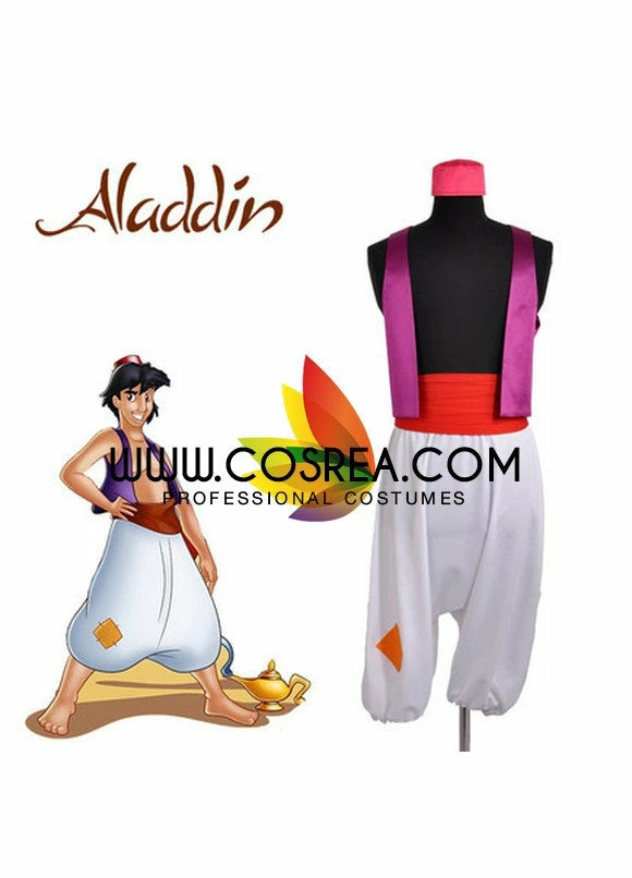 Cosrea Aladdin Cosplay Costume Disney Inspired 4 Cosrea Aladdin Cosplay Costume Disney Inspired