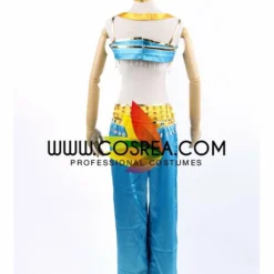Cosrea Aladdin Jasmine Satin With Tassel Gems Cosplay Costume Disney Inspired 11 Cosrea Aladdin Jasmine Satin With Tassel Gems Cosplay Costume Disney Inspired