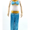 Cosrea Aladdin Jasmine Satin With Tassel Gems Cosplay Costume Disney Inspired 1 Cosrea Aladdin Jasmine Satin With Tassel Gems Cosplay Costume Disney Inspired