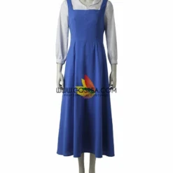 Cosrea Beauty And Beast Classic Belle Peasant Cotton Twill Cosplay Costume