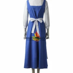 Cosrea Beauty And Beast Classic Belle Peasant Cotton Twill Cosplay Costume