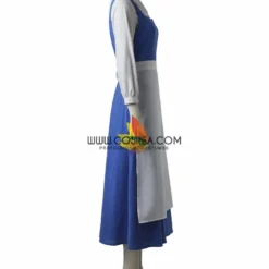 Cosrea Beauty And Beast Classic Belle Peasant Cotton Twill Cosplay Costume