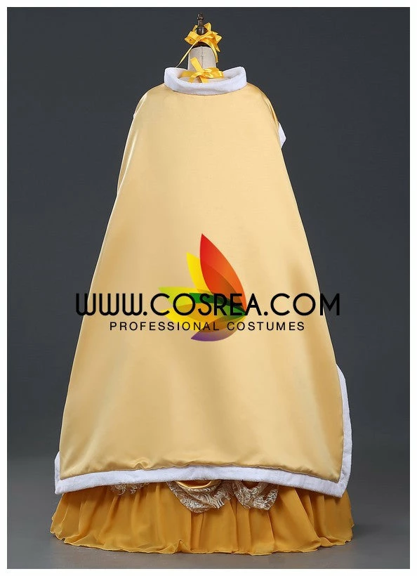 Cosrea Beauty And Beast Classic Belle Rose Gold Satin Cape Disney Inspired 7 Cosrea Beauty And Beast Classic Belle Rose Gold Satin Cape Disney Inspired