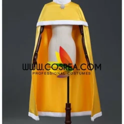 Cosrea Beauty And Beast Classic Belle Satin Round Shoulder Cape