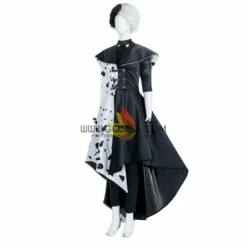 Cosrea Disney Cruella 2021 Movie 101 Dalmatian's Cosplay Costume Disney Inspired 17 Cosrea Disney Cruella 2021 Movie 101 Dalmatian's Cosplay Costume Disney Inspired