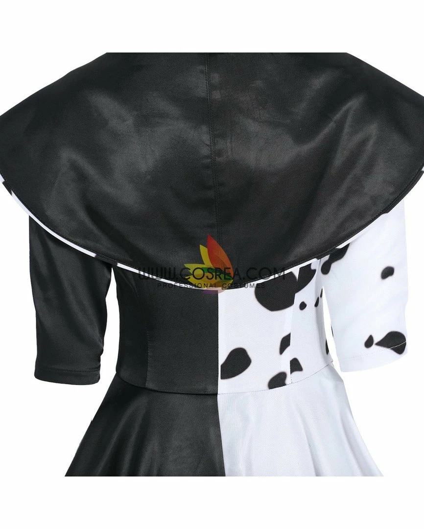 Cosrea Disney Cruella 2021 Movie 101 Dalmatian's Cosplay Costume Disney Inspired 12 Cosrea Disney Cruella 2021 Movie 101 Dalmatian's Cosplay Costume Disney Inspired