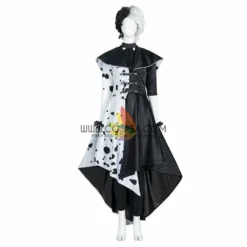 Cosrea Disney Cruella 2021 Movie 101 Dalmatian's Cosplay Costume Disney Inspired 15 Cosrea Disney Cruella 2021 Movie 101 Dalmatian's Cosplay Costume Disney Inspired