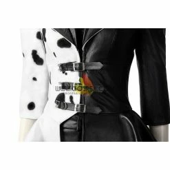 Cosrea Disney Inspired Disney Cruella 2021 Movie 101 Dalmatian's PU Leather Cosplay Costume 23 Cosrea Disney Inspired Disney Cruella 2021 Movie 101 Dalmatian's PU Leather Cosplay Costume