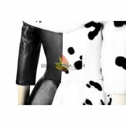 Cosrea Disney Inspired Disney Cruella 2021 Movie 101 Dalmatian's PU Leather Cosplay Costume 26 Cosrea Disney Inspired Disney Cruella 2021 Movie 101 Dalmatian's PU Leather Cosplay Costume