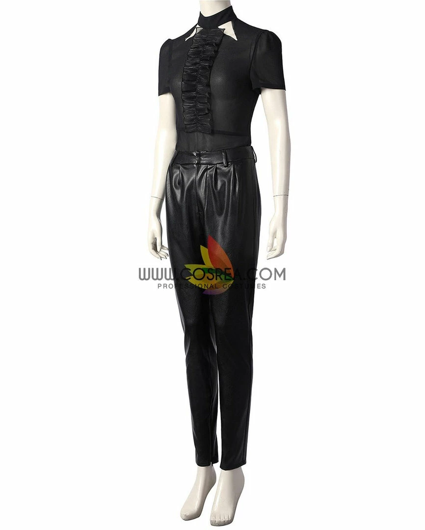 Cosrea Disney Inspired Disney Cruella 2021 Movie 101 Dalmatian's PU Leather Cosplay Costume 14 Cosrea Disney Inspired Disney Cruella 2021 Movie 101 Dalmatian's PU Leather Cosplay Costume