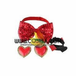 Cosrea Disney TDL Red Hearts Parade Cosplay Costume 18 Cosrea Disney TDL Red Hearts Parade Cosplay Costume
