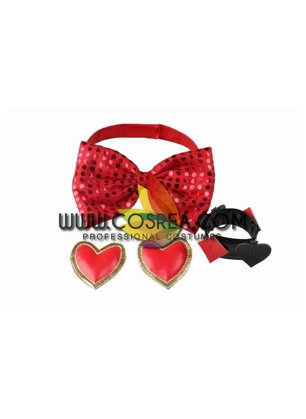 Cosrea Disney TDL Red Hearts Parade Cosplay Costume 8 Cosrea Disney TDL Red Hearts Parade Cosplay Costume